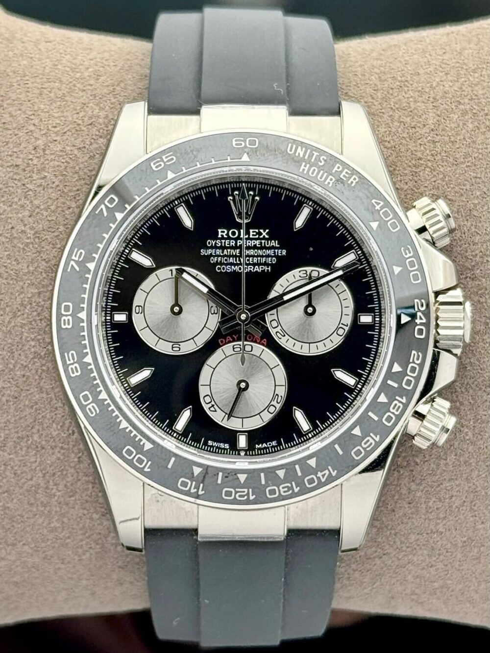 Rolex Daytona Baby "La Mans" White Gold Cosmograph Black Bezel Black Index Dial 126519LN | 2024 | 40mm