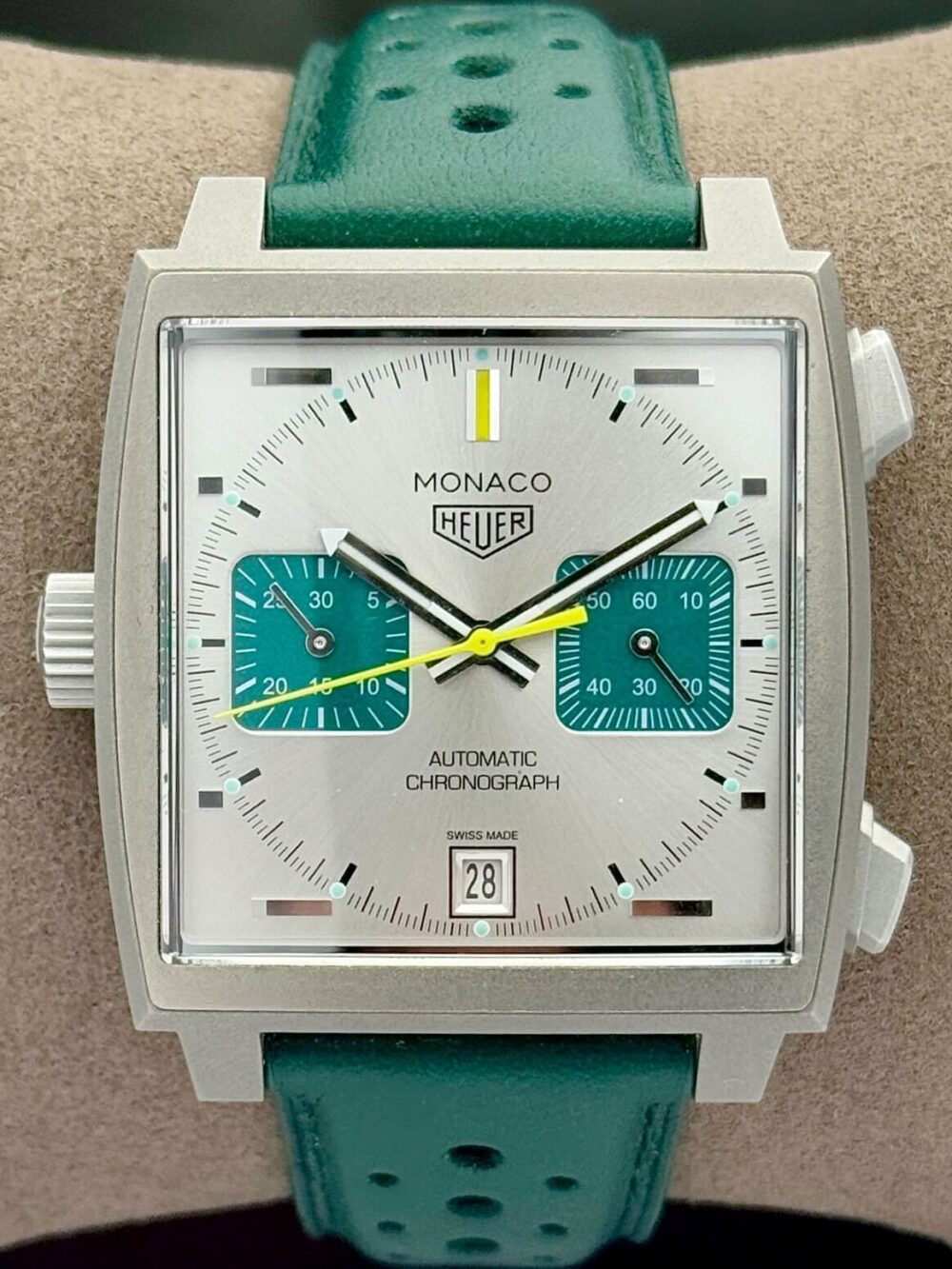 TAG Heuer Monaco Chronograph Racing Green 1 of 30 CAW218E.FC6565 | 2024 | 39mm