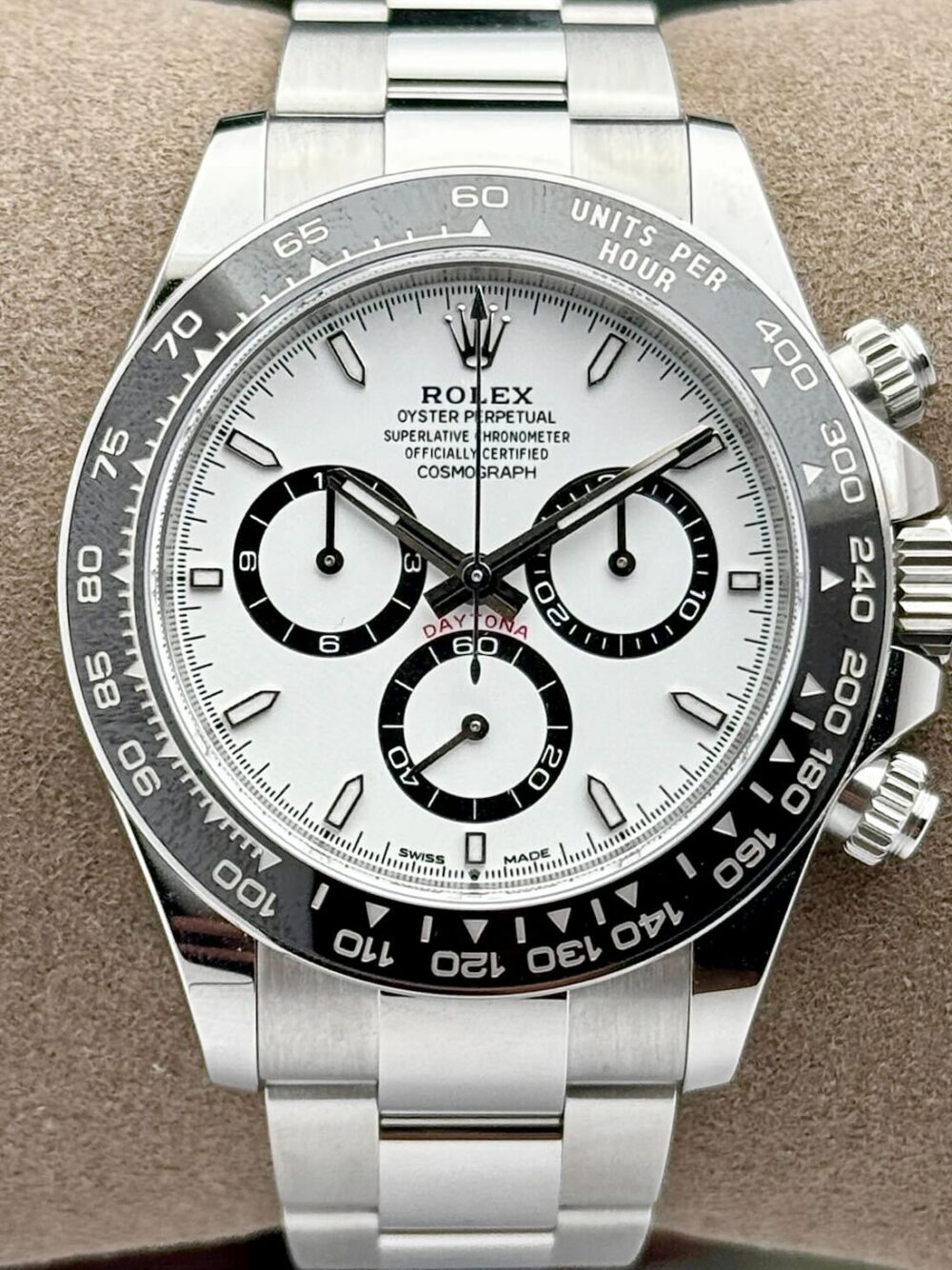 Rolex Daytona Cosmograph Panda White Dial 126500LN | 2024 | 40mm