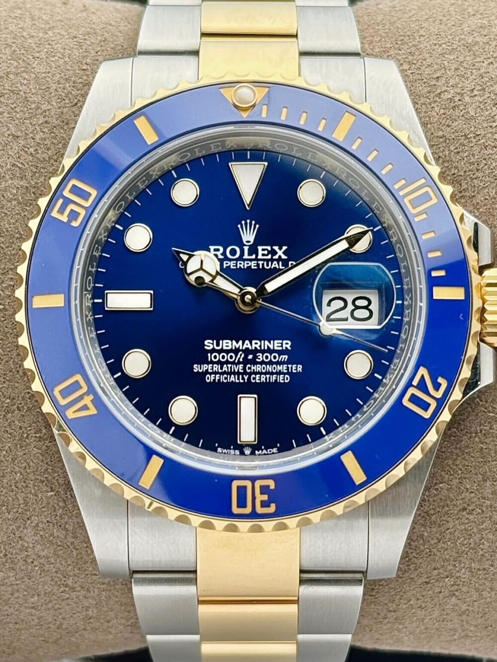 Rolex Submariner Date Bluesy Two-Tone Blue Bezel 126613LB | 2025 | 41mm