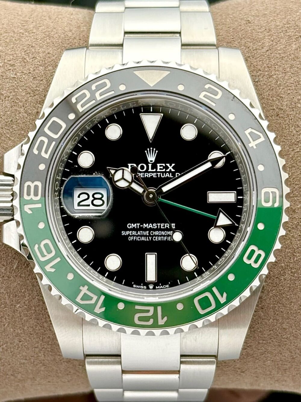 Rolex GMT-Master II “Sprite” Oyster Black Dial 126720VTNR | 2025 | 40mm