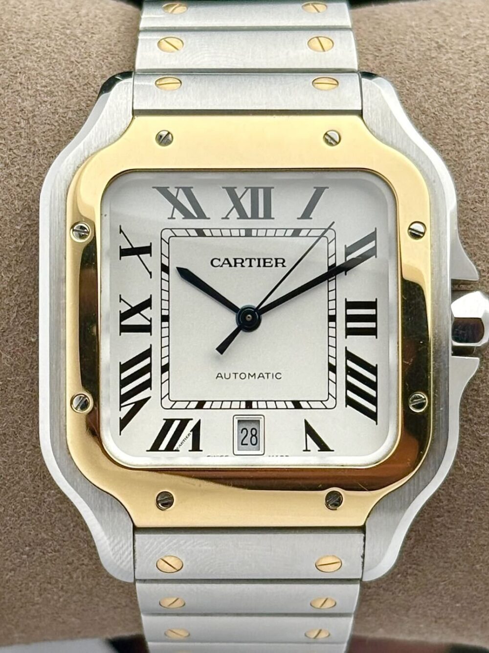 Cartier Santos De Cartier Large Two Tone Yellow Gold W2SA0009 | 2023 | 39.8mm