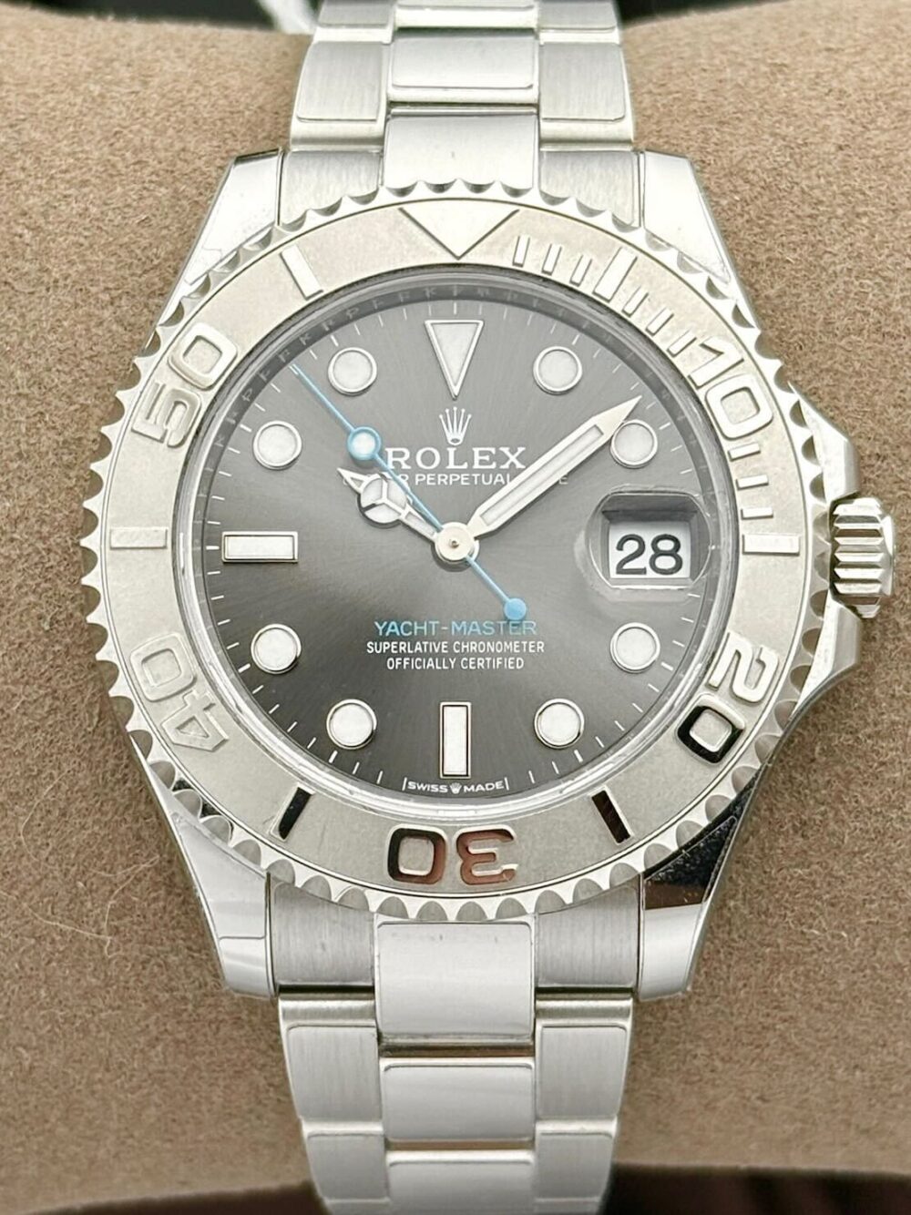 Rolex Yacht-Master 37 Rhodium Dial Stainless Steel 268622 | 2023 | 37mm