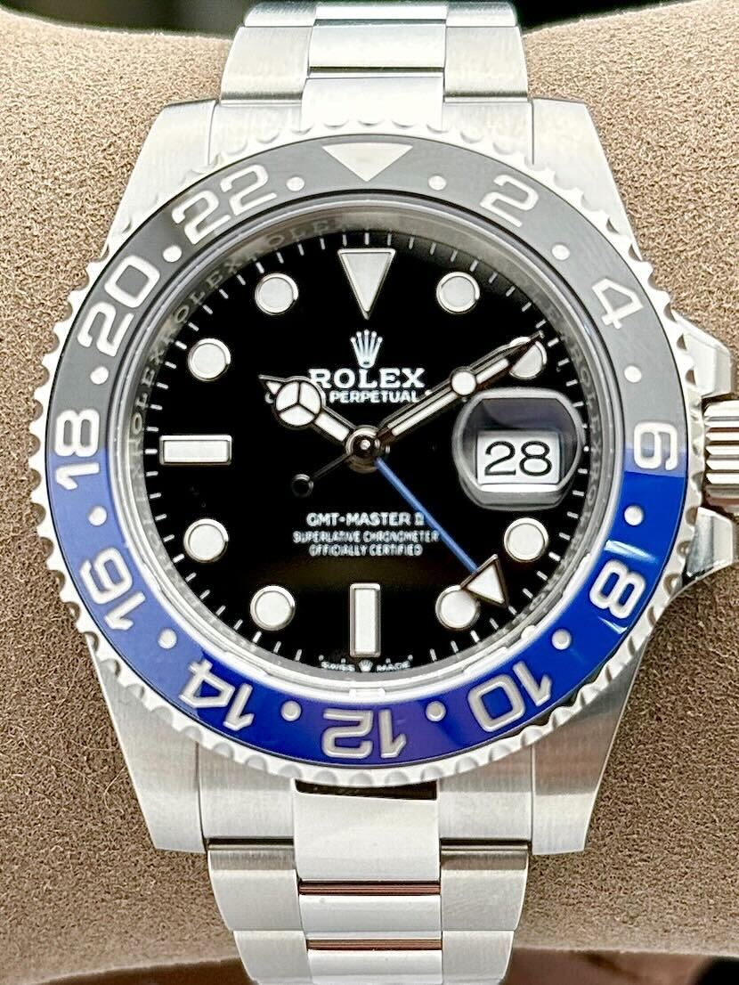 Rolex GMT-Master II "Batman" Black Dial Oyster Bracelet 126710BLNR | 2025 | 40mm